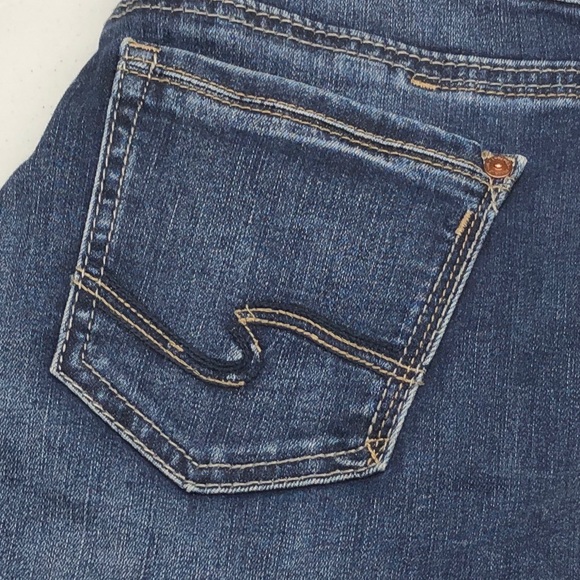 LIKE NEW SILVER SUKI SKINNY JEANS 29x31 ⭐️ - Picture 4 of 14